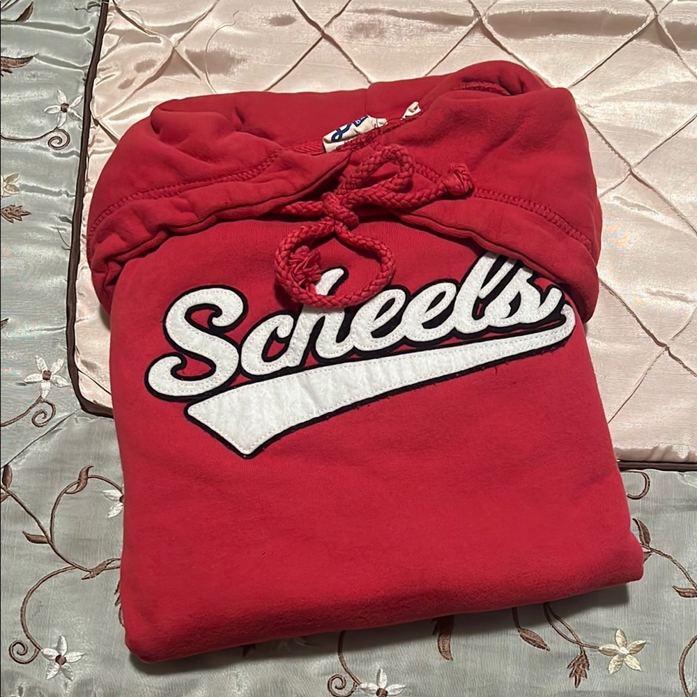 Scheels Red Hoodie